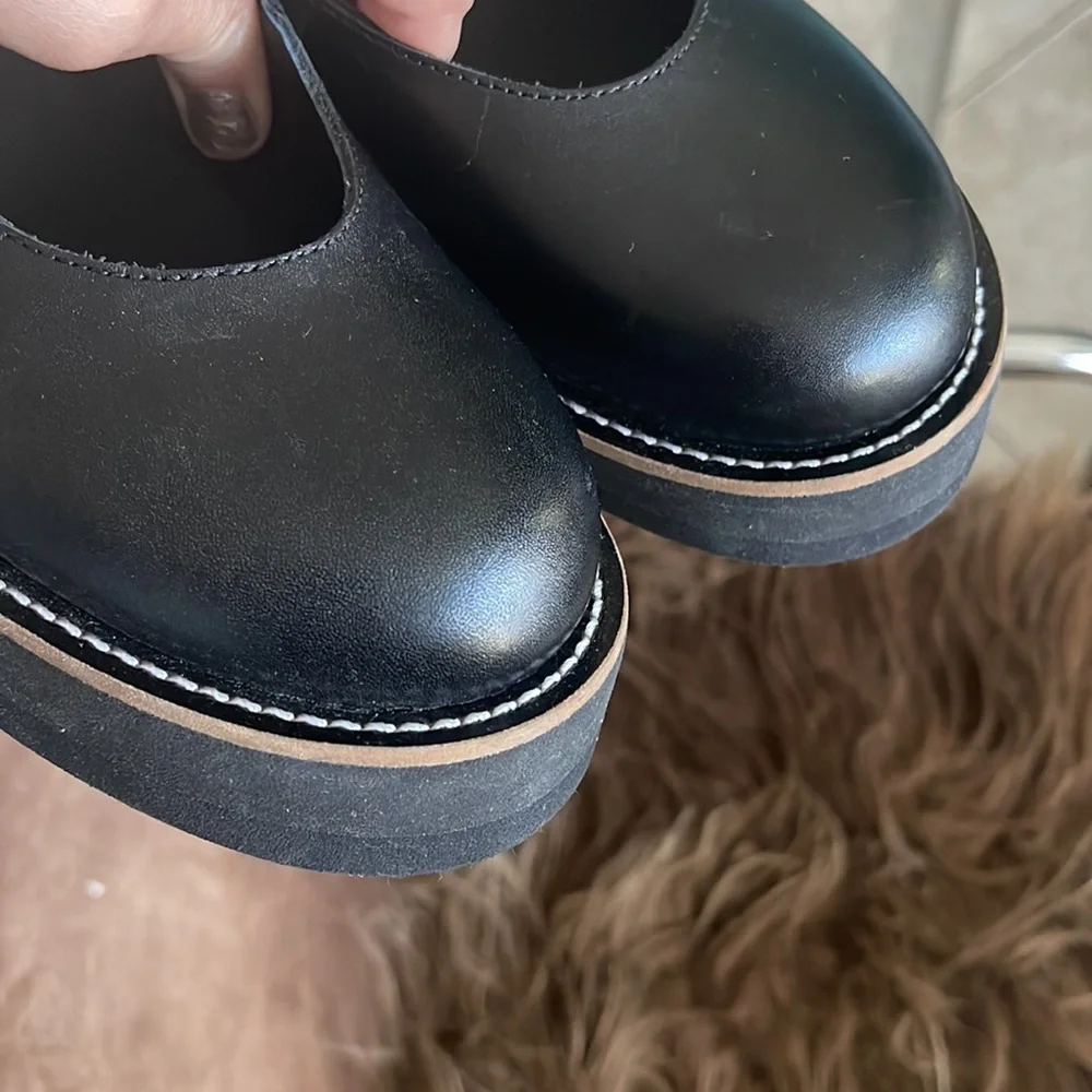 Y's Yohji Yamamoto Platform Mary Jane Oxfords